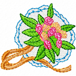 Flowers Embroidery Design 10 Flowers Embroidery Design 10